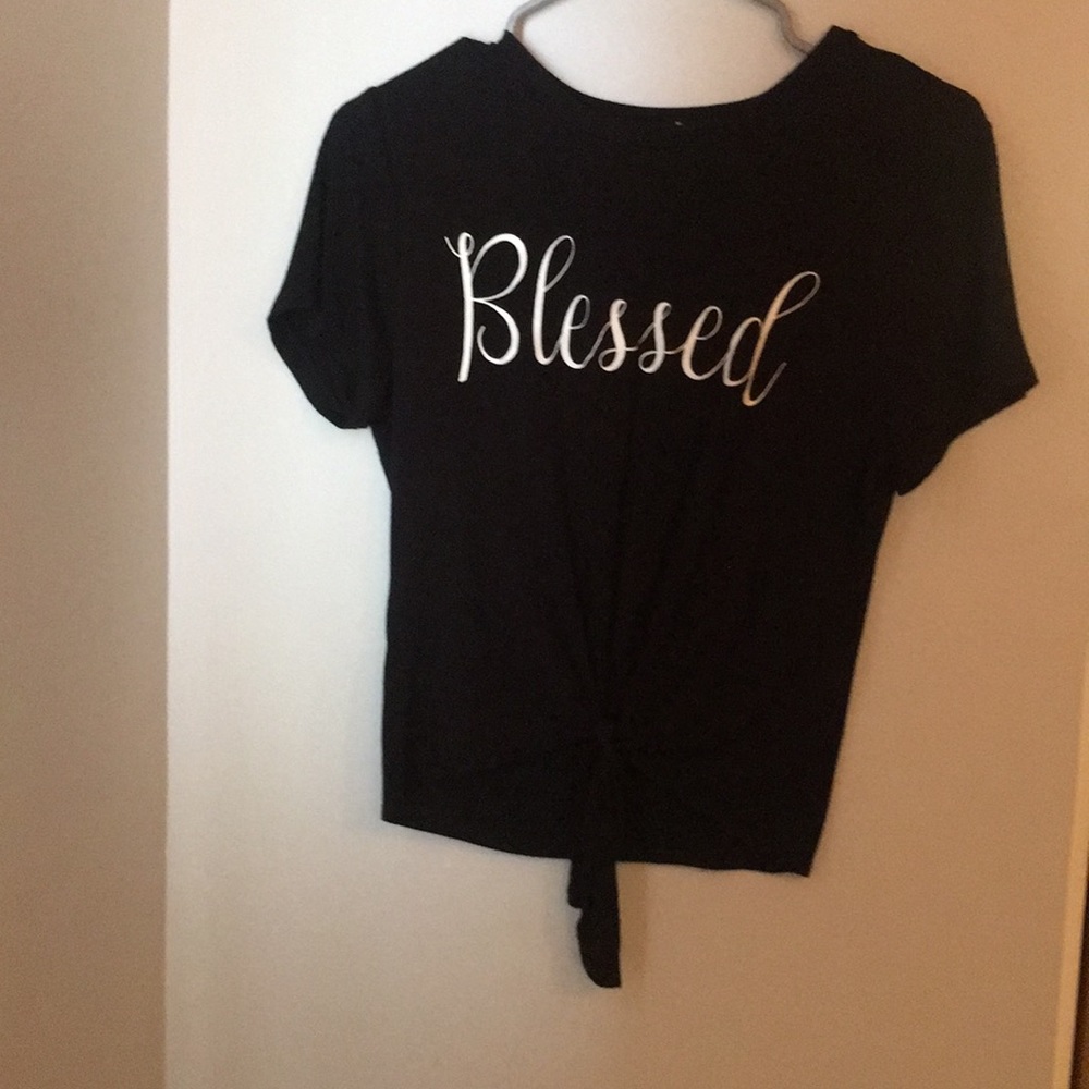 Tie front shirt